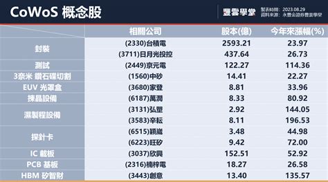 Sd Invest Note Cowos概念股