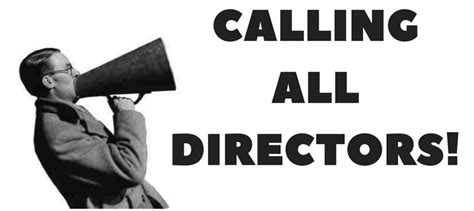 Calling All Directors Roundtown Players