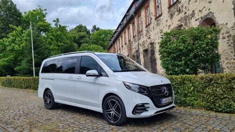 Praxistest Mercedes Benz V 300 d: Der fährt nicht Business, sondern ...
