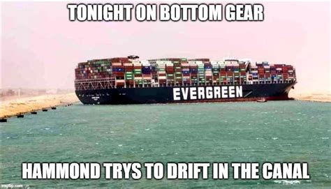 Evergreen Container Blocked Ship Suez Canal Memes - Imgflip