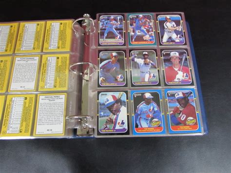 Lot Detail 1987 DONRUSS BASEBALL CARD SET