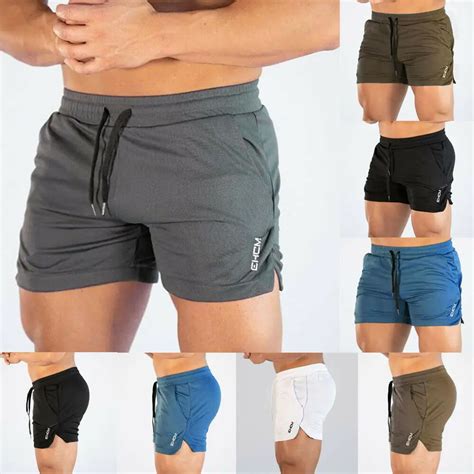 Mens Swimming Shorts Jogging Running Gym Sports Breathable Fitness