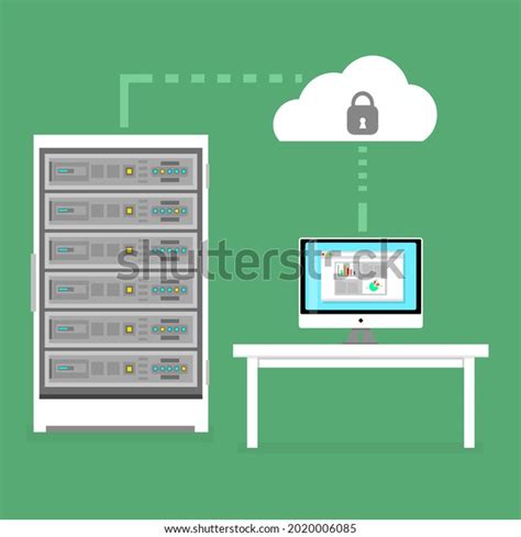 Web Data Center Security Concept Icon Stock Vector Royalty Free