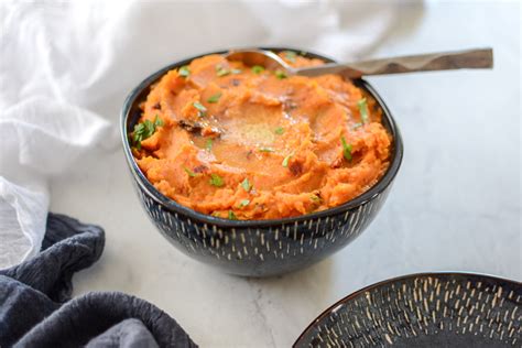 Chipotle Mashed Sweet Potatoes Pantry To Table