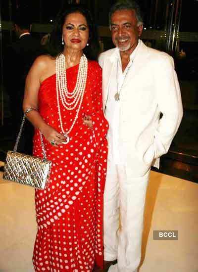 Antara Mali with husband at the Conde Nast Traveller magazine launch ...