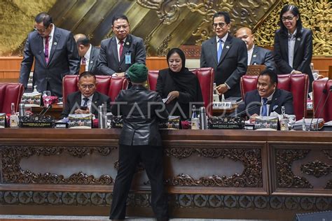 Rapat Paripurna Ke Dpr Antara Foto