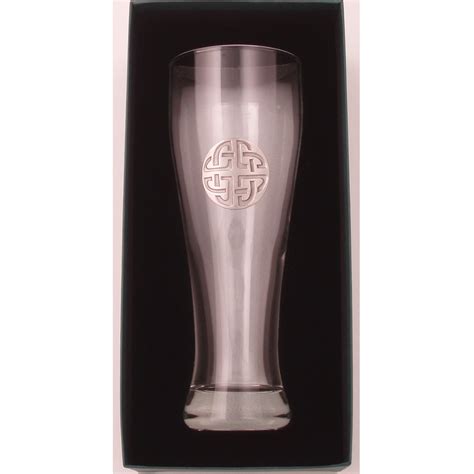 23 Oz Giant Beer Glass Pewter Finish Celtic Knotwork The Robert Emmet Company Inc