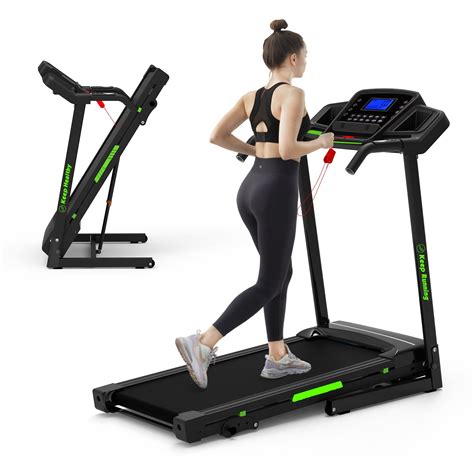 Foldable Treadmill with Incline, Treadmills for Home with 330LBS ...