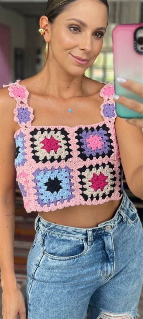 Pin By Liliana Jimenez On Crochet Crochet Top Pattern Crochet