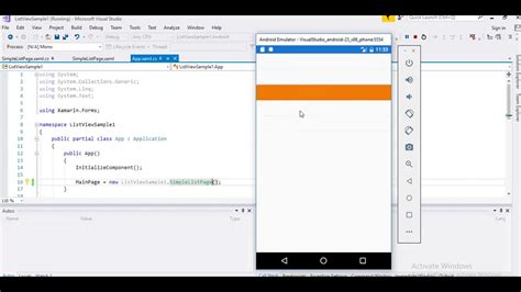 ListView Xamarin Forms Part1 YouTube