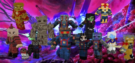 Guardians of the Galaxy Minecraft Addon