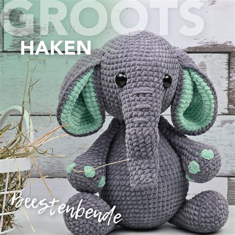 Haakpatroon Knuffel Olifant