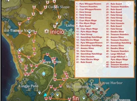 Silk Flower Map Genshin Impact