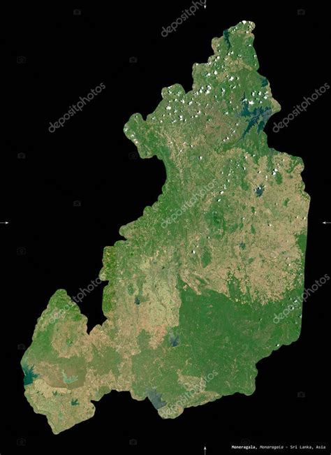 Moneragala Distrito De Sri Lanka Im Genes Satelitales Sentinel 2