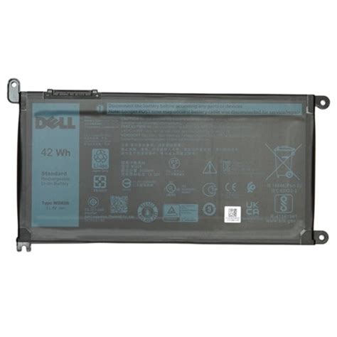 Dell Cell Wh Lithium Ion Replacement Battery For Select Laptops