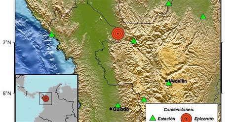 Temblor Hoy Entre Chocó Y Antioquia Sismo De 4 3 Se Sintió Hasta En