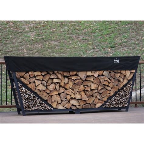 Shelterit 120 In X 15 In X 48 In Steel Full Cord Firewood Rack In The