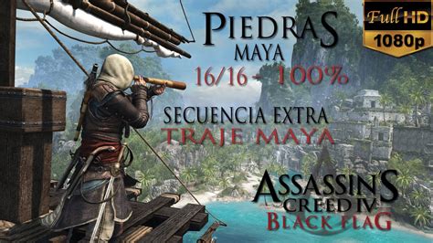 Assassin´s Creed Iv Black Flag Guia Piedras Maya 100 Extra Traje Maya Youtube