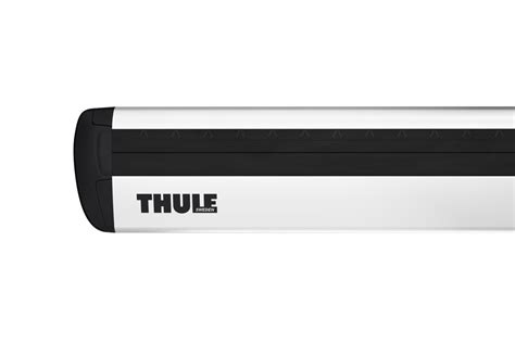 Thule 754 Wingbar Evo Silver Roof Racks For MG ZS 4dr Sedan With Bare