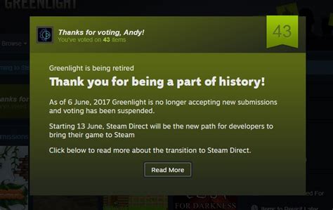 Steam Greenlight is closed, Steam Direct goes live next week | PC Gamer