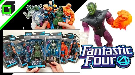 Unboxing Marvel Legends Fantastic 4 Super Skrull Build A Figure