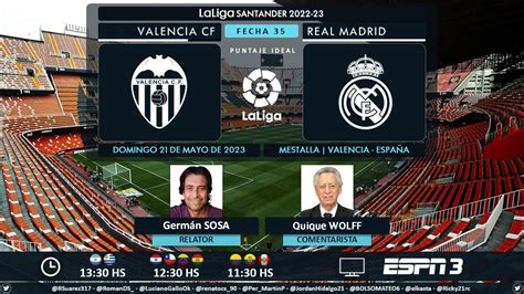 Puntaje Ideal Ec On Twitter Laligasantander Valencia Vs