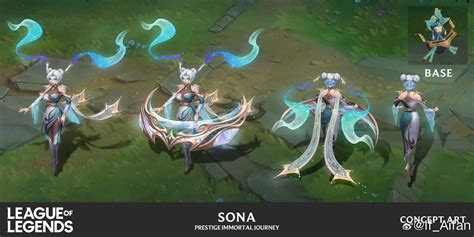 Prestige Immortal Journey Sona Concept Art by Aifan IF : r/sonamains