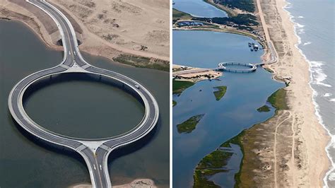 Any Idea Why This Unique Circular Road Bridge On The Laguna Garzón