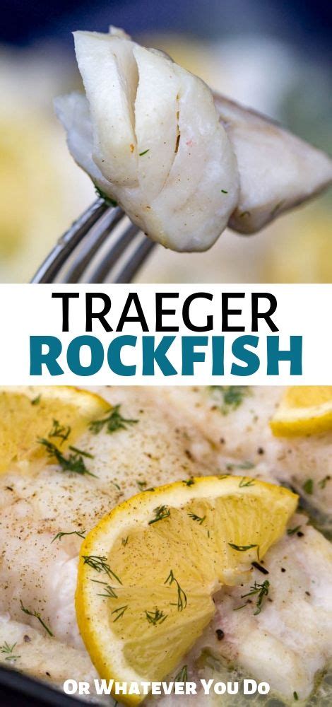 Traeger Rockfish Recipe We LOVE This Simple Way To Grill White Fish