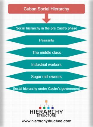 Cuban Social Hierarchy Chart | Social Structure in Cuba