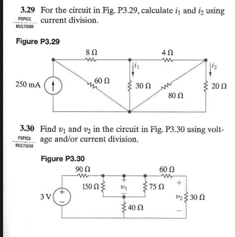 Solved 3 29 For The Circuit In Fig P3 29 Calculate I And