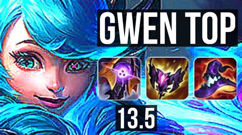 GWEN Vs GRAGAS TOP Rank 1 Gwen Godlike TR Challenger 13 5