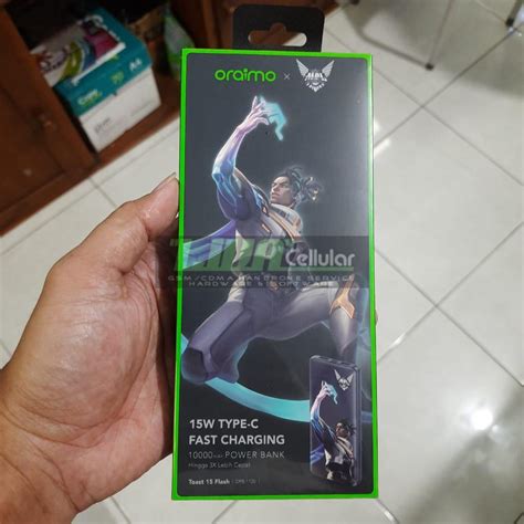 Jual Oraimo Powerbank X Mpl Mobile Legends Toast Flash Real Capacity