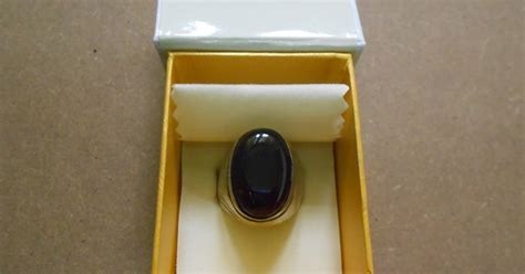 Keindahan Akik Yaman: Cincin Akik Yaman Hitam Asli Antik (Sold Out!)