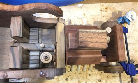 Ford Hot Rod C Cab T Bucket Woodworking Project By Crowie Craftisian