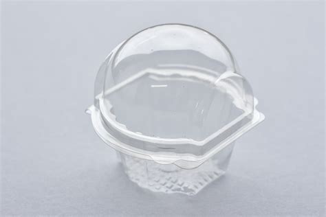 Single Cupcake Tray With Hinged Lid - Clear - ePackaging.ie | For All ...