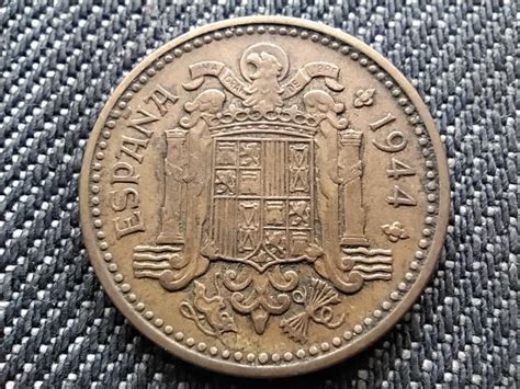 Spanyolország Francisco Franco 1936 1975 1 Peseta NumizMarket