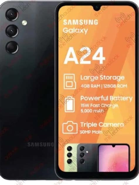 Samsung Galaxy A24 Leak Reveals Price Design Renders Colour Options And Complete Specifications