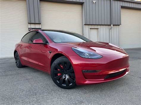 2021 Model 3 Long Range AWD Red Multi Coat H0OB2 Sell Your