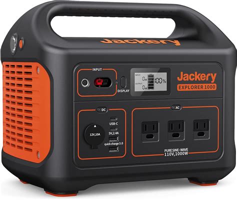 Jackery Explorer 1000 Portable Power Station 1002Wh Capacidade