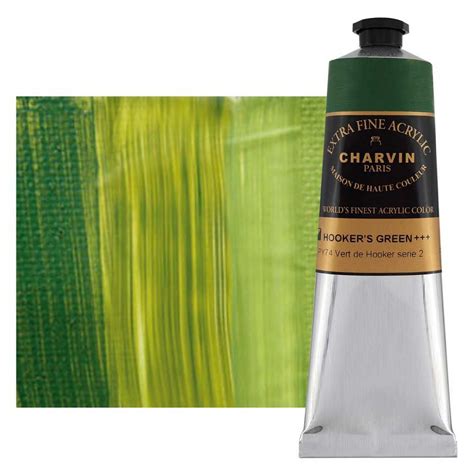 Charvin Extra Fine Professional Artist Acrylic Paint Colors Nature