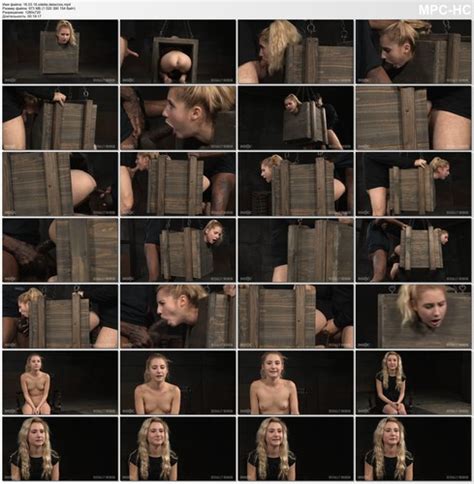 Odette Delacroix Scene NEW Tiny Blonde Odette Delacroix Bound Inside A Box And