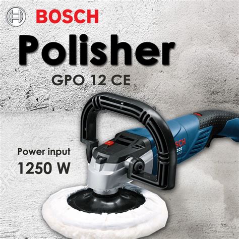 Jual BOSCH GPO 12 CE Mesin Poles Mobil 7 Or GPO 950 Polisher Buffing