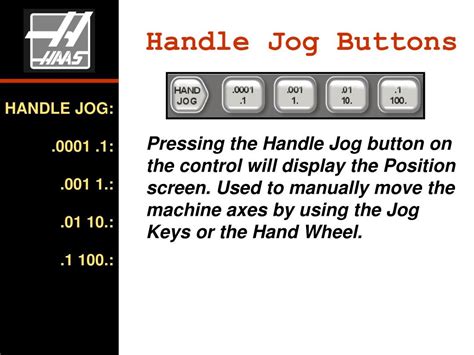 handle jog mode powerpoint    id