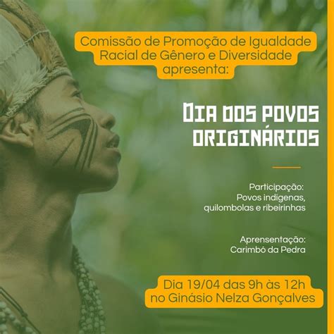 Evento Em Homenagem Aos Povos Origin Rios Do Brasil Ibc