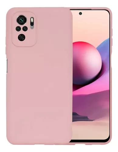 Carcasa Silicona Antihuellas Para Xiaomi Redmi Note S G Rosado