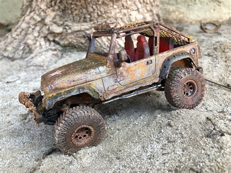 Post Apocalyptic Jeep Rmodelmakers