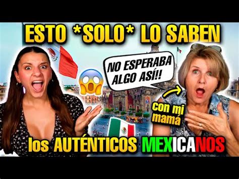 MI MAMÁ REACCIONA a 10 COSAS que SOLO LOS MEXICANOS CONOCEN no