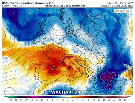 Previsioni Meteo LEuropa Occidentale Si Prepara Ad Unondata Daria