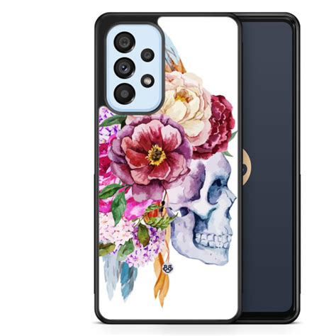 Bjornberry Skal Samsung Galaxy A53 5G Dödskalle Blommor Fyndiq